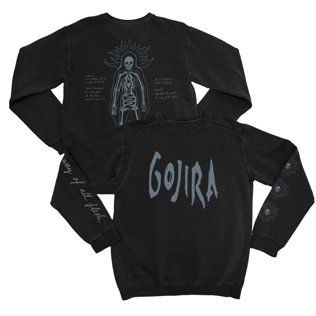 TWOAF Spotify Exclusive Crewneck GOJIRA Official Store